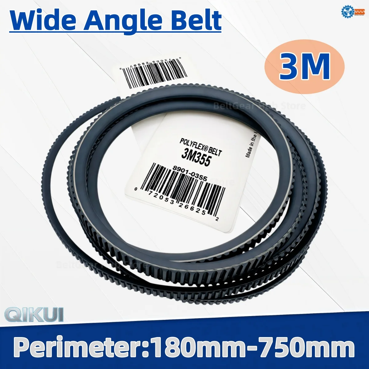 3M Wide Angle Belt 3M80 185 190 195 200 206 212 218 224 230 234 236 487 500 515 530 545 560 580 615 630 650 670~750 Drive V-Belt