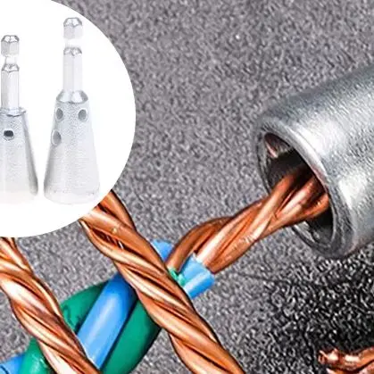 

Wire Twisting Tool Electrician Universal Peeling-free Wire Arranging Tool For Power Drill Drivers Twisted Connector Cable Device