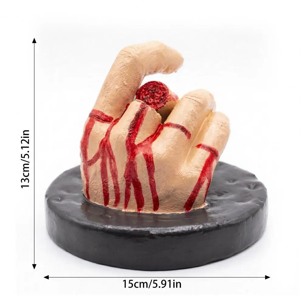 

Severed Hand Halloween Decoration, Multi-angle Horror Hand Display Realistic Skin Texture Horror Prop Dark Scenes