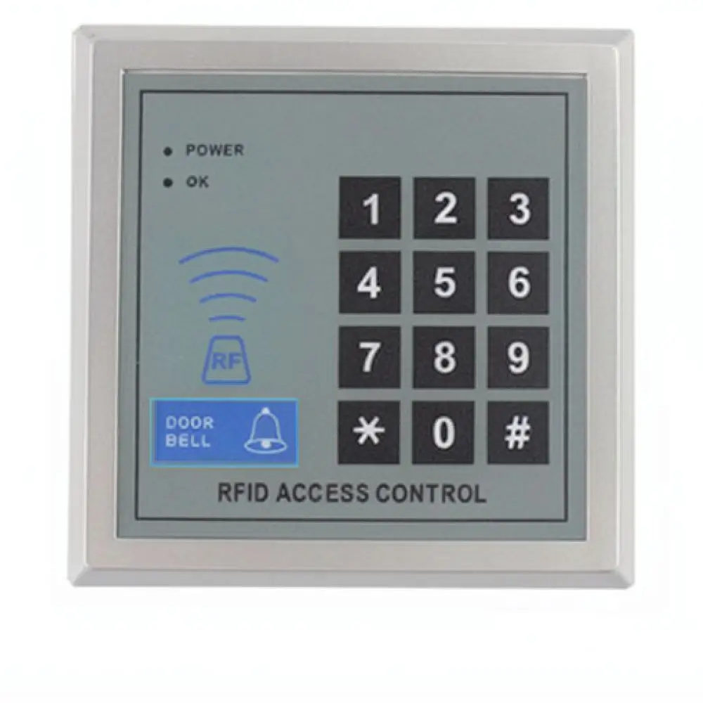 Electronic RFID Door Entry Keypad Controller 125KHz Proximity Card Reader For Commercial Access Management Security