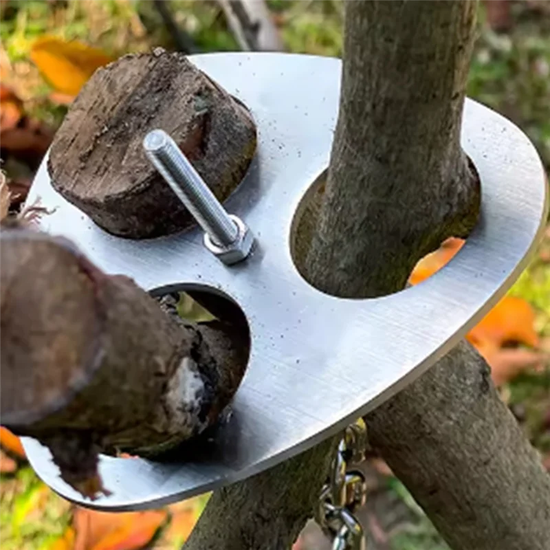 

PORK-Outdoor Barbecue Camping Stainless Steel Hanger, Camping Tripod Hanger, Pot Rack, Barbecue Rack, Tree Branch Hanger