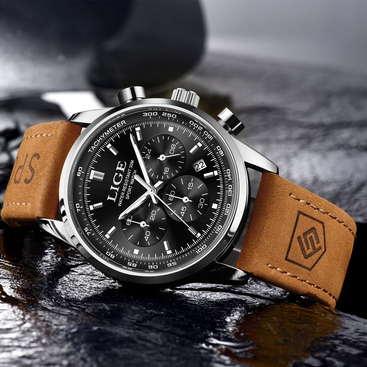 LIGE Orologio al quarzo da uom - Smartwatch Branded Watches For Men recensione e prezzo