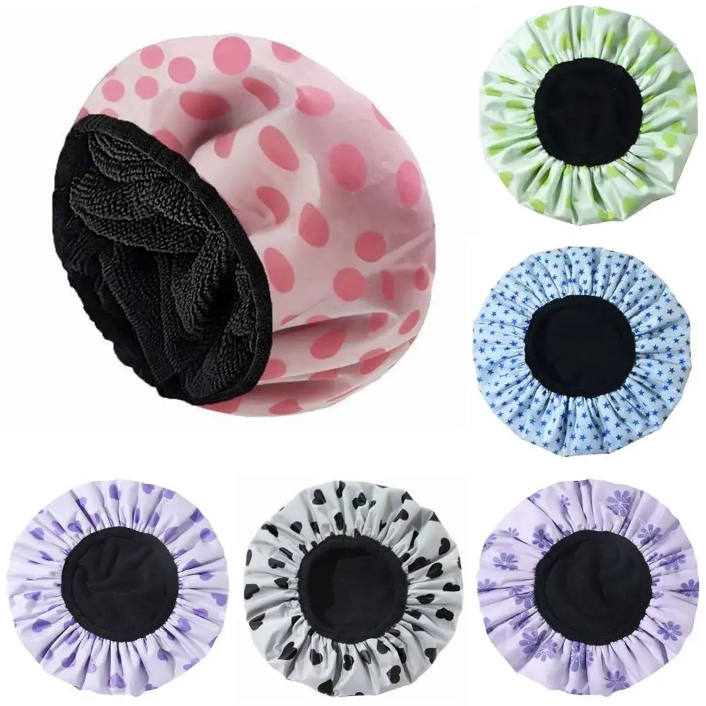 Women Travel EVA Exterior Sleeping Hat Bathroom Products Bonnet Bath Hair Caps Hair Beanie Shower Cap