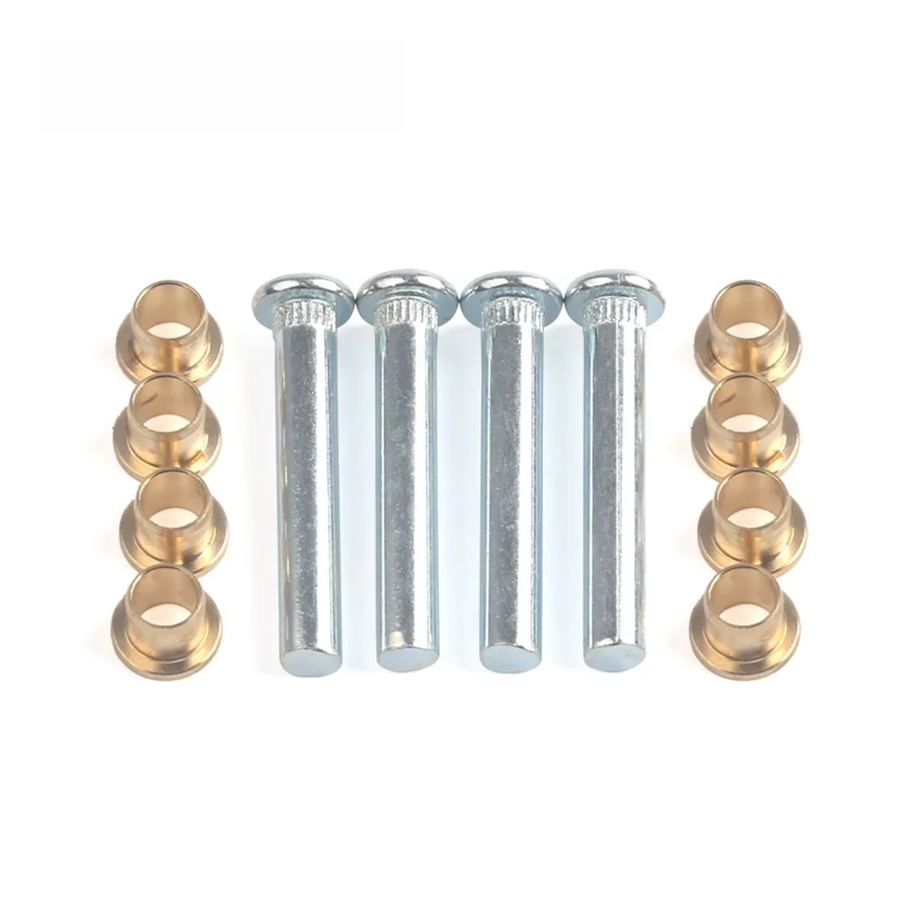 Car Door Hinge Pins Bushing Repair Assembly Kit Set For Nissan Navarra 1997-2005 D22 Door Hinge Pin Bushing Kit