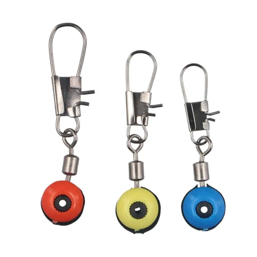 Match Beans Bobber Stops Fishing Tackle Space Beans Connectors Space Beans Swivel Fishing Float Feeder Beads Link Swivels Float