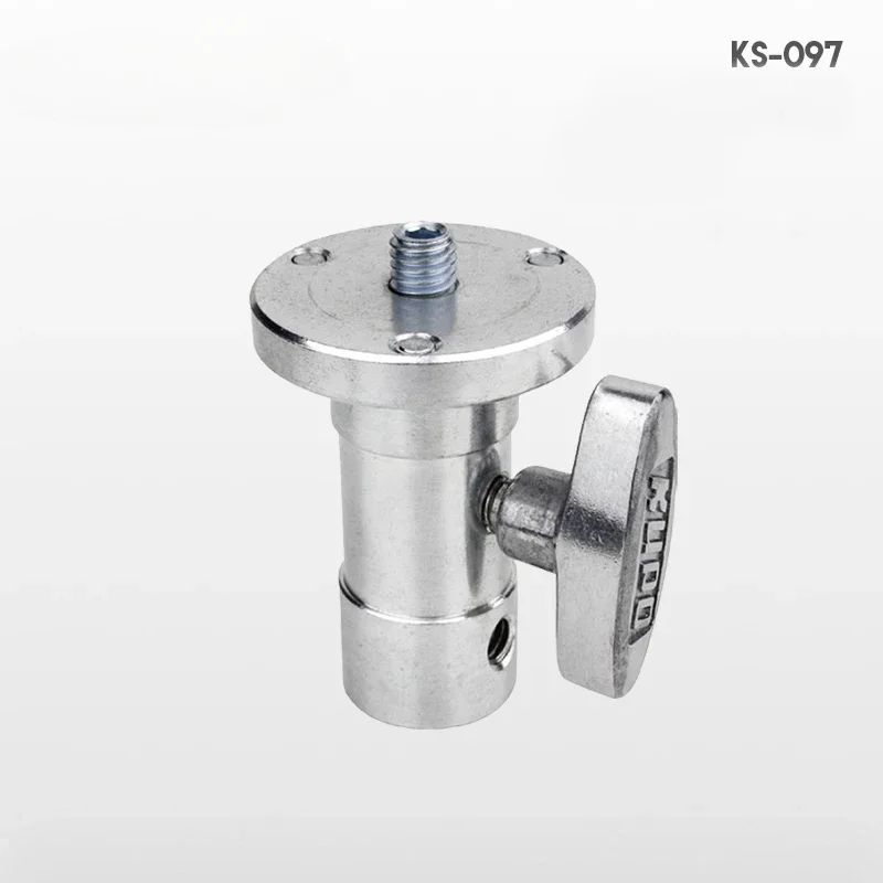 KS-097 Baby Ball Head Adapter W/ 3/8