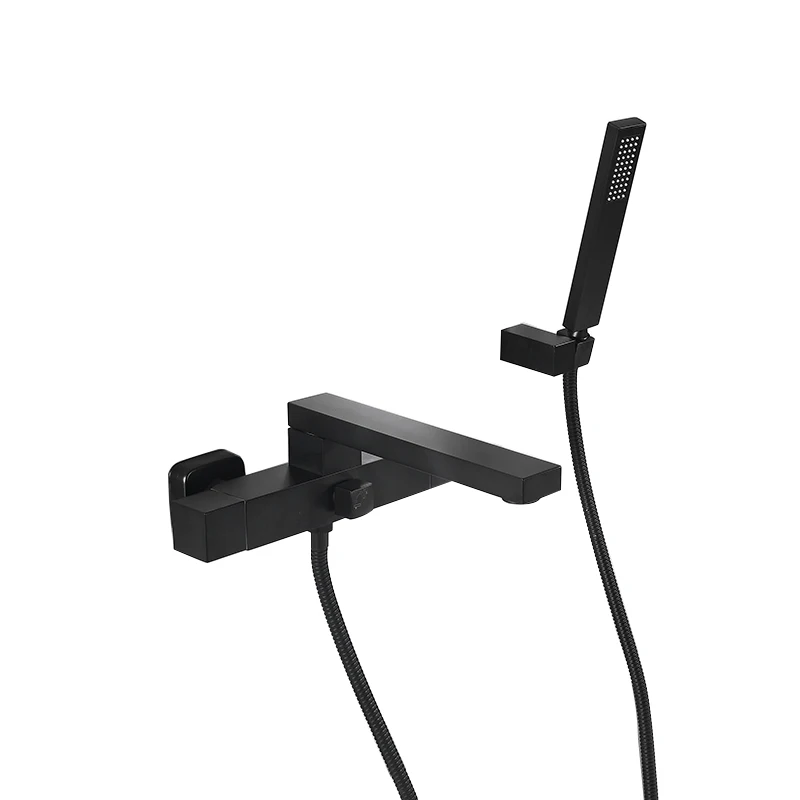 Imagem -06 - Torneira de Banheira Dourada Estendida para Banheiro Torneira de Mistura Água Quente e Fria Chuveiro em Cascata Banho Simples