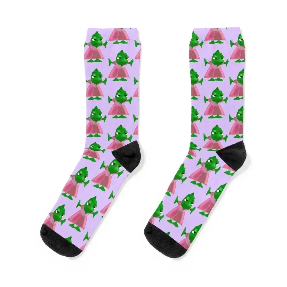 Pascal from Tangled pattern with pastel purple background Socks football kids custom Socks Man Women's