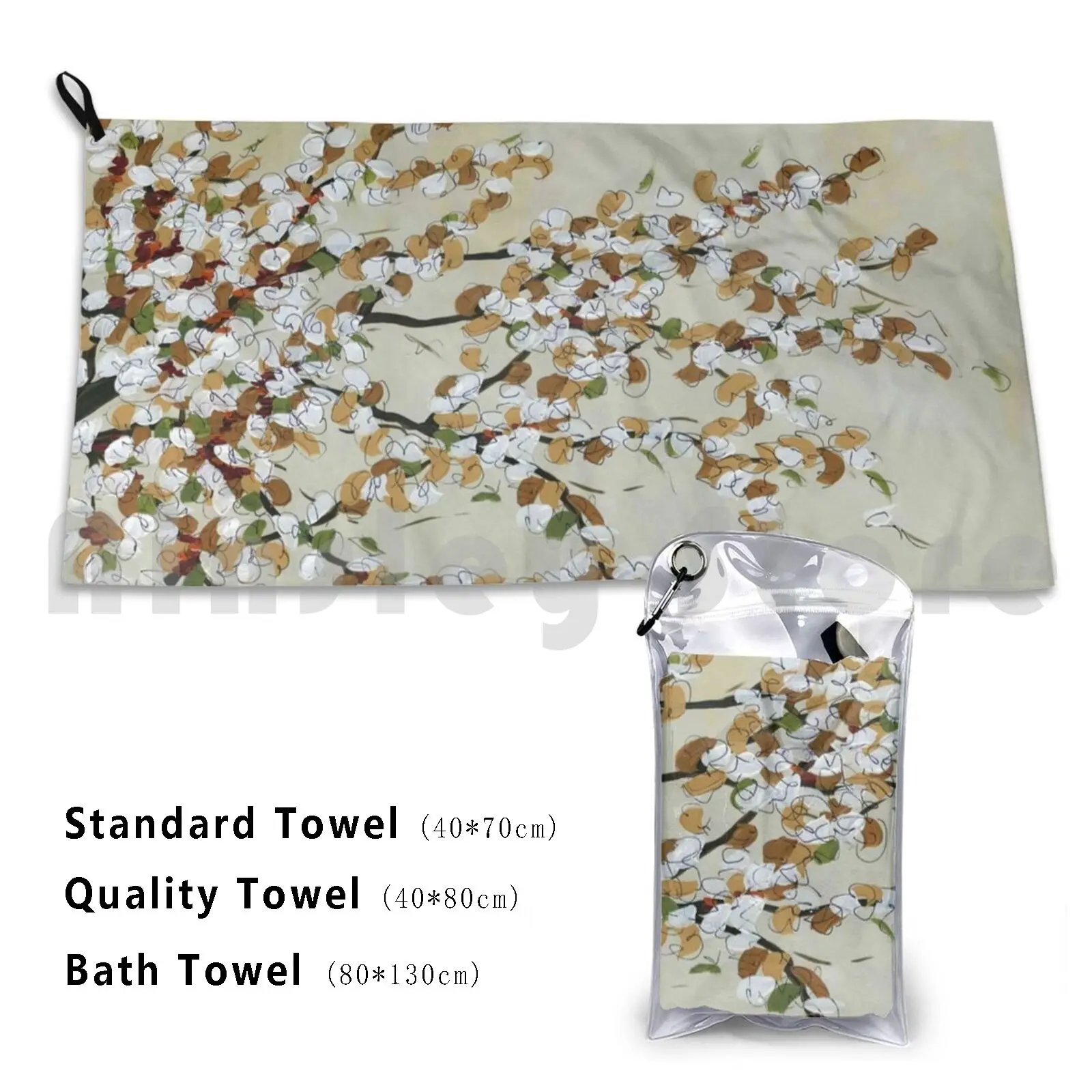 Towel Crazy Tree 2450 Spring Time Flowers Flower Art Jamiemorathart Jamie Morath Art Jamie