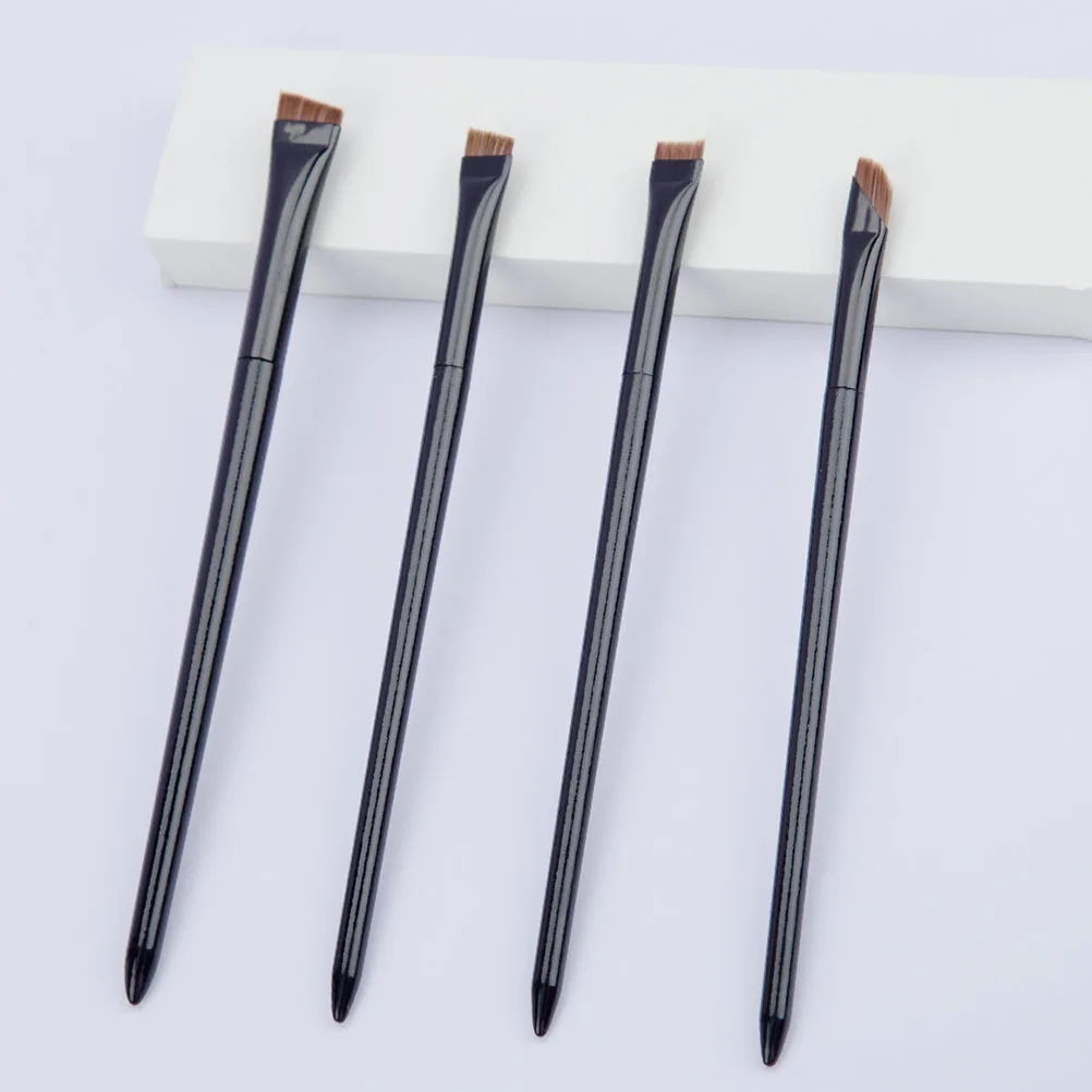 

1 set Eyeliner Brush Set Dual-Use Soft Flat Angled Makeup Tool For Women Eyebrow Eyeshadow Female Gift