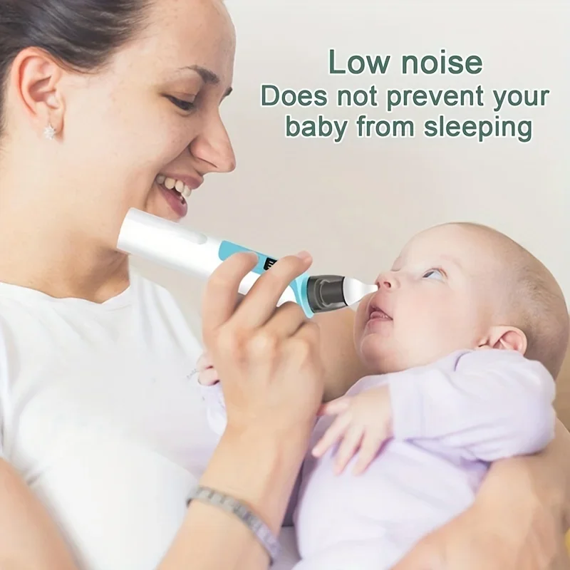 Electric Nasal Absorber Silent Nose Snot Cleaner For Newborns Nasal Aspirator Baby Obstruction Rhinitis Cleaner