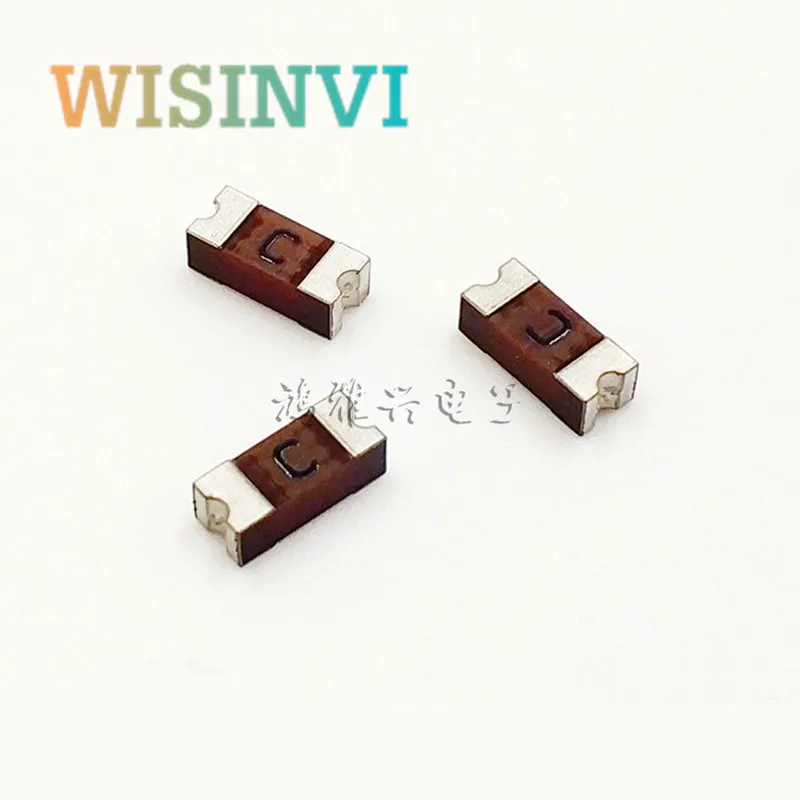 10 قطعة MF2410F0.500TM 2410 1808 0.5A 500MA 250VAC صنع C مرة واحدة مصهر حراري F سريع المفعول الصمامات