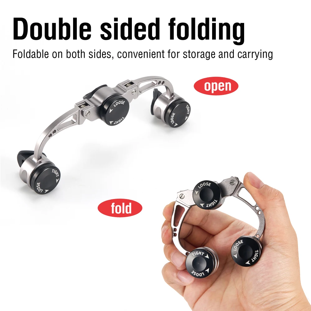 1 قطعة خط صيد معدني قابل للطي GT/FG/PR عقدة جهاز ربط أداة لخط مضفر والزعيم