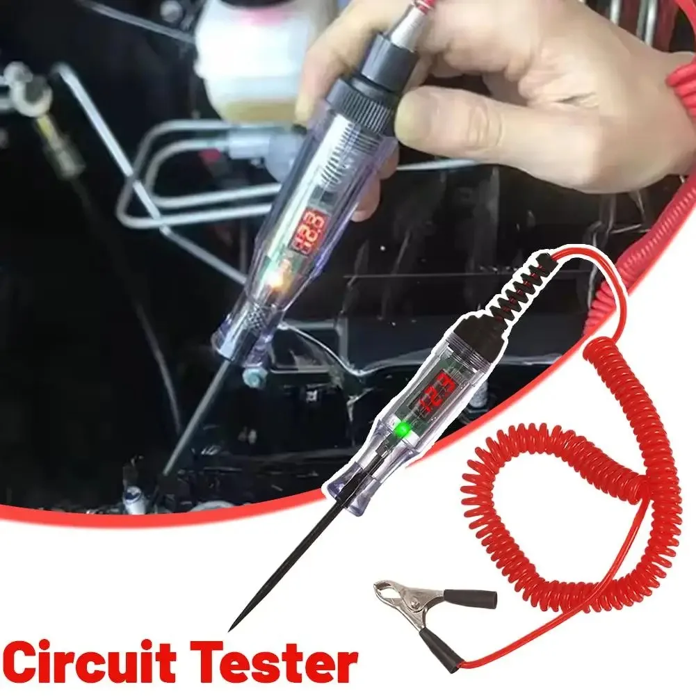 

Автомобильный диагностический пробник-тестер напряжения 6В 12В 24В для измерения и ремонта электрических цепей