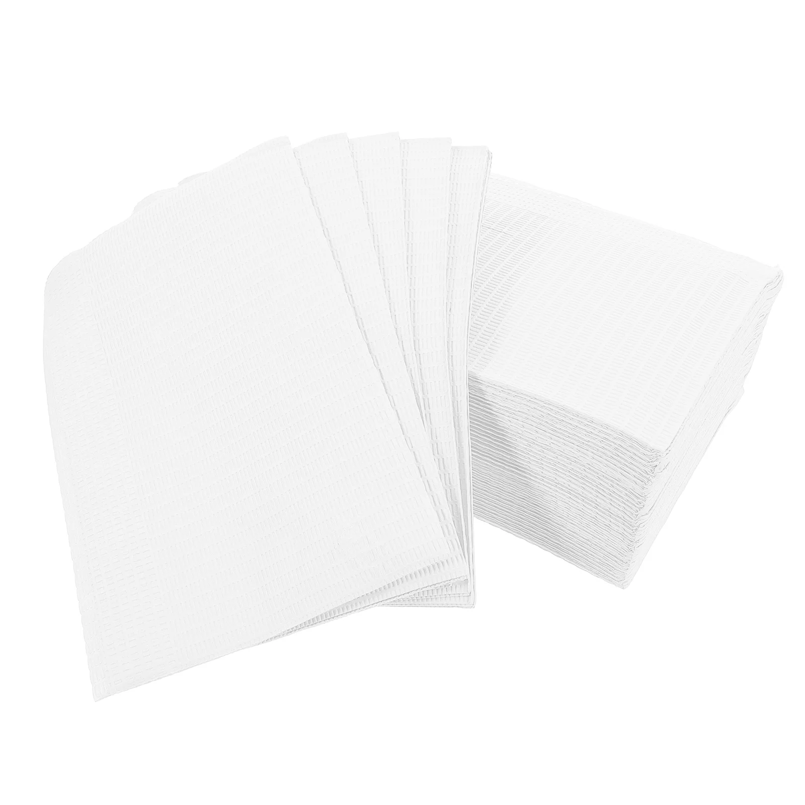 

125Pcs Disposable Cleaning Pads Tattoo Bibs for Beauty Salon Nail Spa Surface Protection Table Sheet Dental Bibs