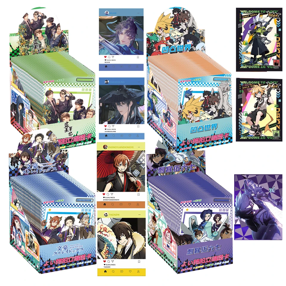 

Аниме периферийная коллекция, прозрачная карта, классический главный герой, креативные игрушки, веер, реквизит для косплея, рождественские подарки для мальчиков и девочек