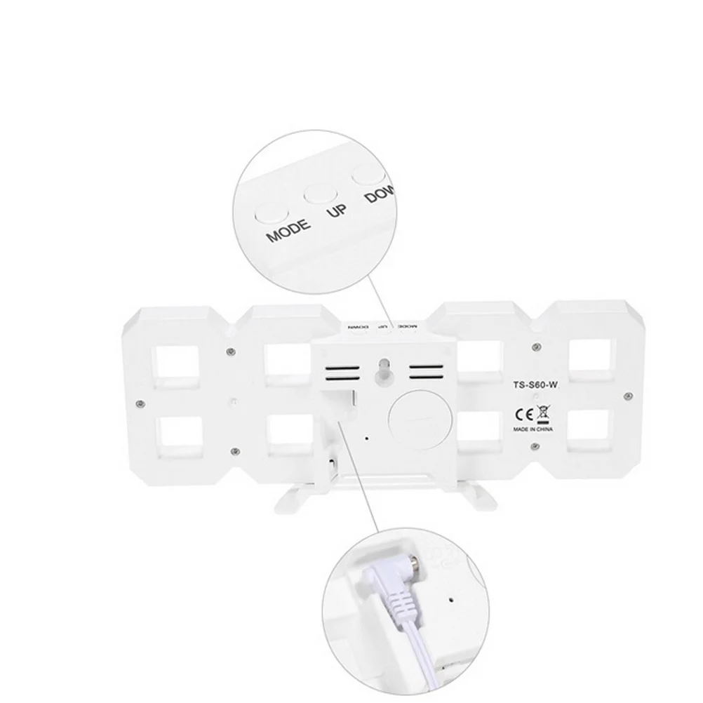 

LED Clock 3D LED Clock Digital Wall Clock Digital Clock led wall clock