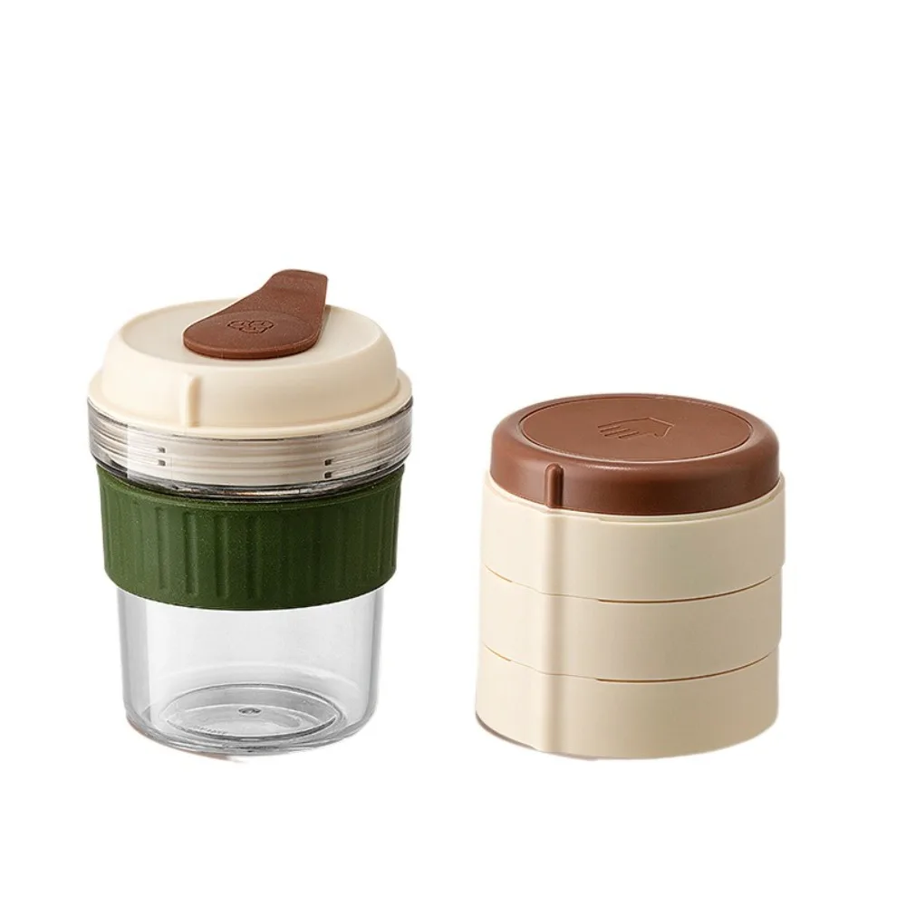 

Tea Infuser Insulated Ice Maker Water Cup With Airtight Lid Dishwasher Leakproof Drinking Iced Coffee Cup DIY Press Type