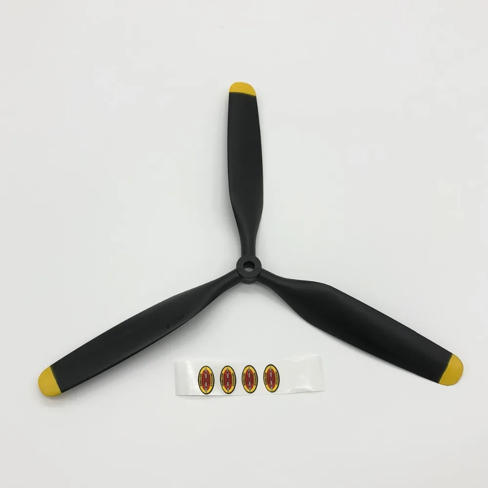 9.5X7 3 Blades Propeller for Freewing Flight Line B24 B-24 Liberator RC Toy Plane