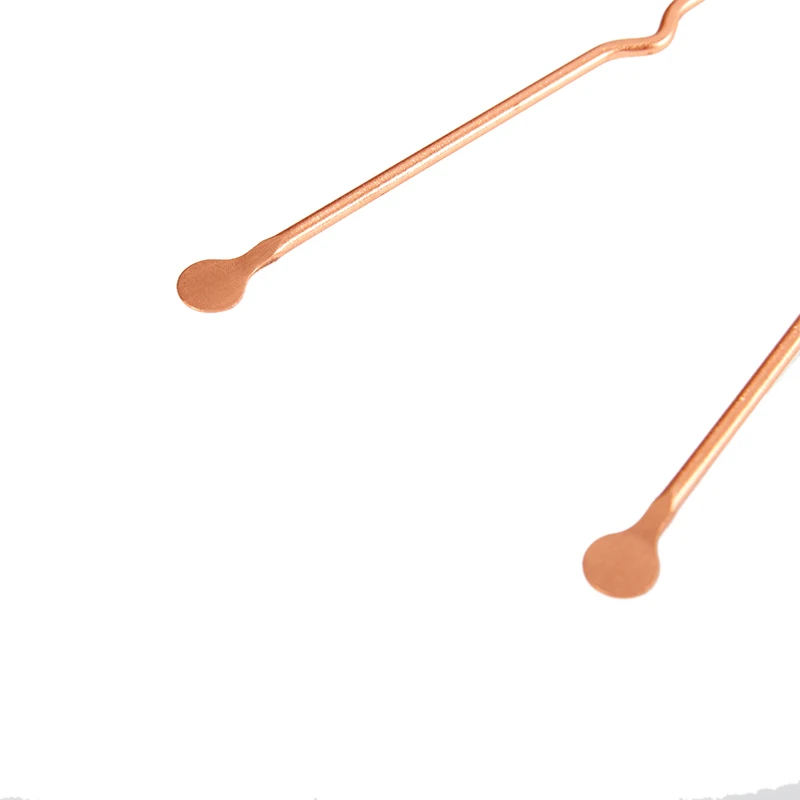 1Pc Copper Tongue Scraper Cleaner Fresh Breath Dental Oral Care Hygiene Tool