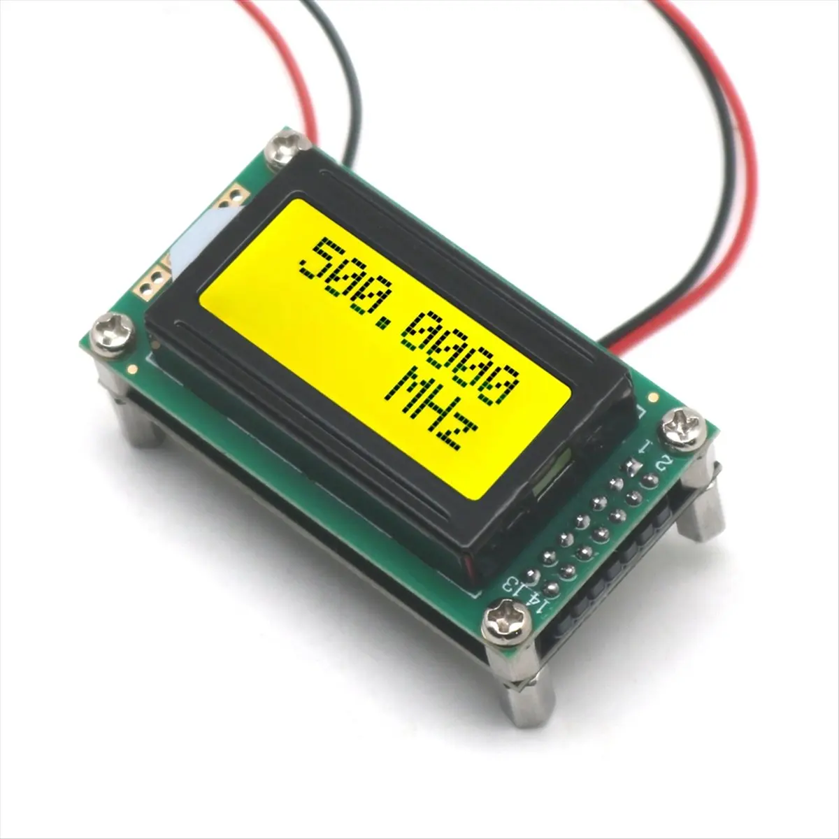 A64I 1MHz-1.2Ghz Frequency Counter for Measurement Signal Frequency Meter Ham Radio Amplifier Walkie-Talkie LORA 915MHz