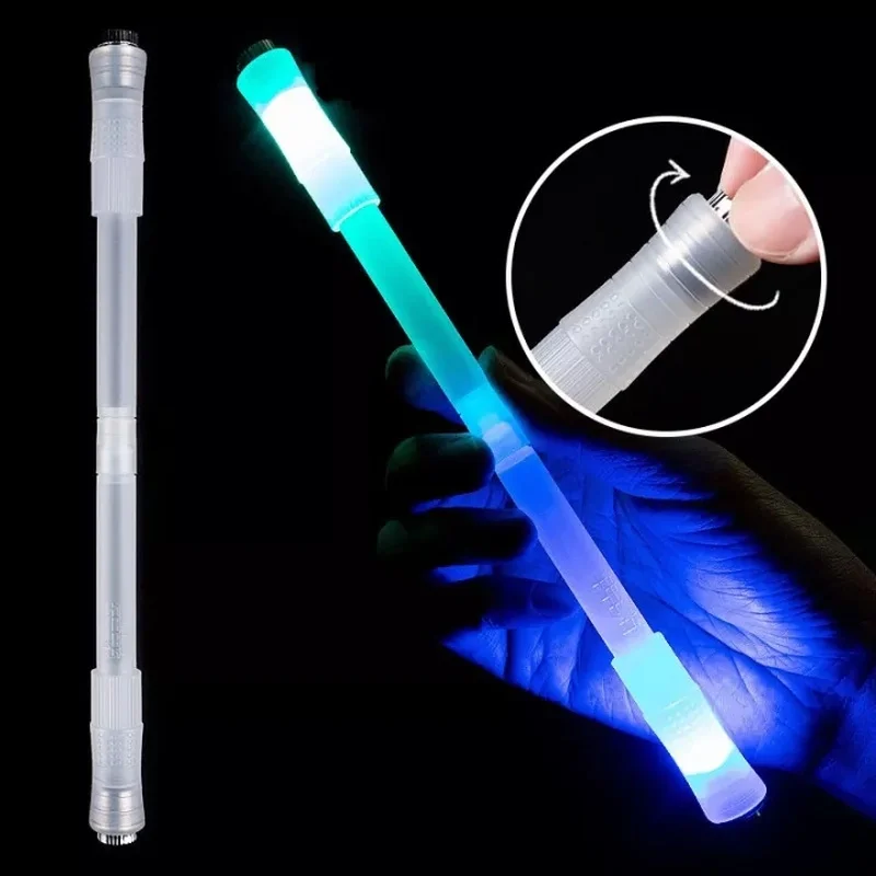 

Novelty LED Flash Spinning Pen Kids Adult Gaming Fashion Lightning Gaming Spinner Pens Kids Gift Rolling Finger Glowing Toys