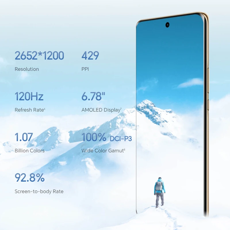 HONOR X9b Глобальная версия мобильного телефона 108 МП камера Snapdragon 6 Gen1 6,78 дюйма с защитой от падения 120 Гц AMOLED-дисплей супер прочный аккумулятор