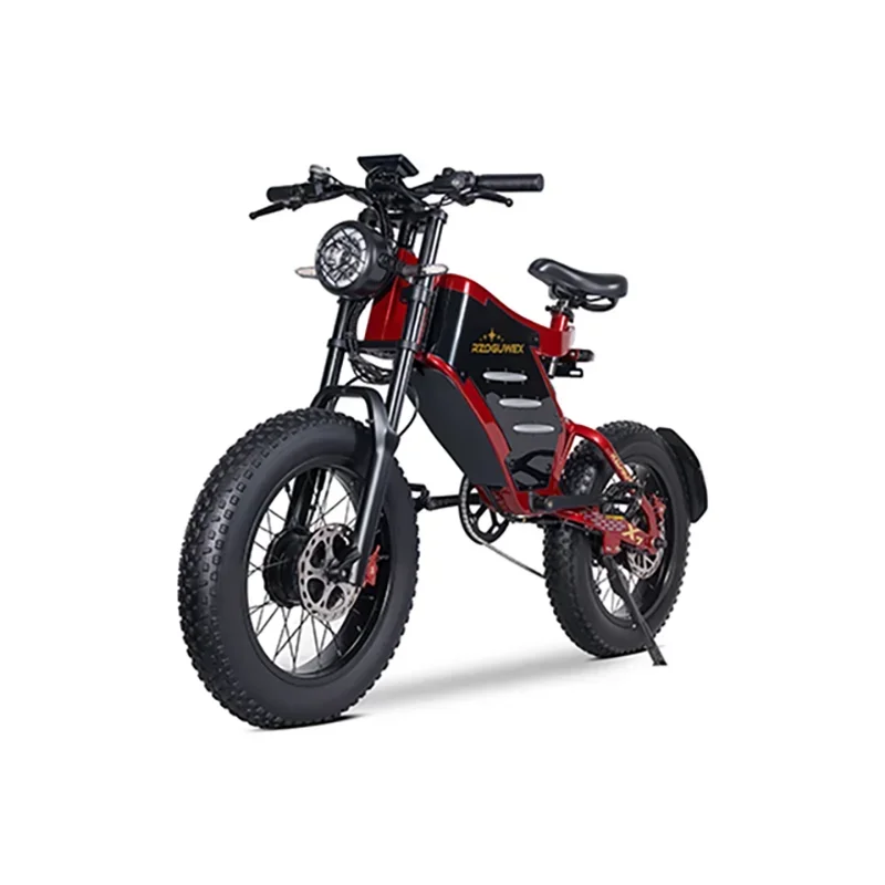 AliExpress NONE RZOGUWEX X7 1000W Dual-Motor E-Bike 48V 30Ah City Ebike 20-inch Fat Tires All-Terrain E-Mountain Bike for Adults