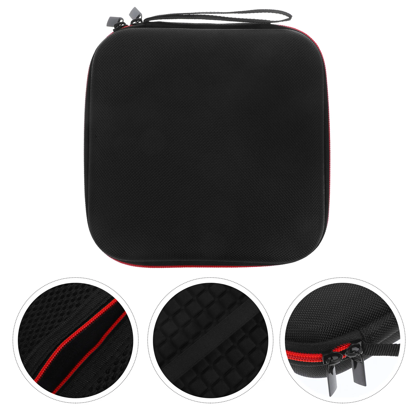 

Lightweight Eva Protective Pouch for Data Cables USB Flash Drive Headphones Power Bank with Wrist Strap Travel Carry Storage