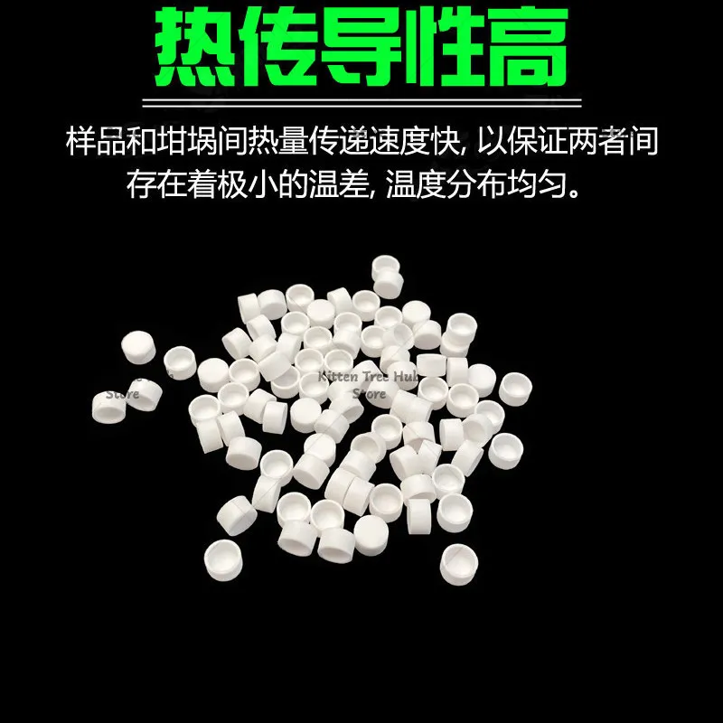 Alumina crucible thermal analysis: dsc, tga, dta applications  spare parts