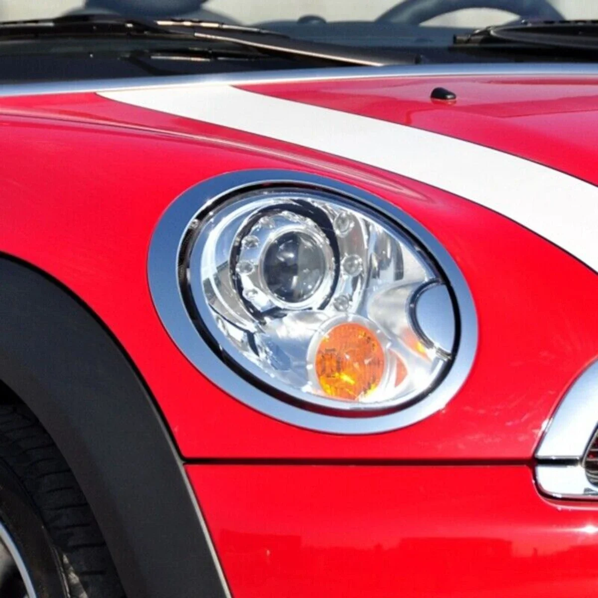 For BMW Mini R56 Cooper Hatchback 2009-2015 Front Headlamp Cover Transparent Lampshade Left/Right Headlamp Headlight Lens Cover