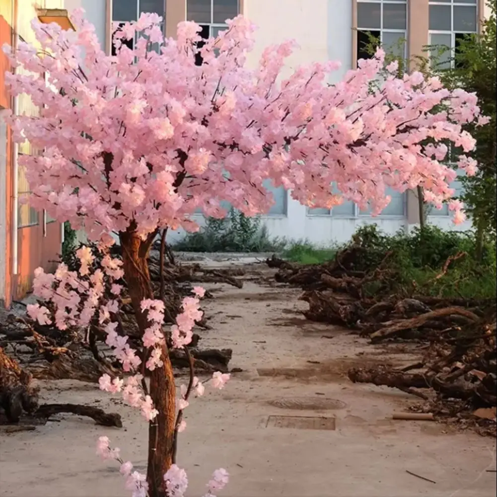 

Large Artificial Cherry Blossom Tree for Wedding Party Restaurant Mall Home Indoor Outdoor Decor Gorgeous Decorations
