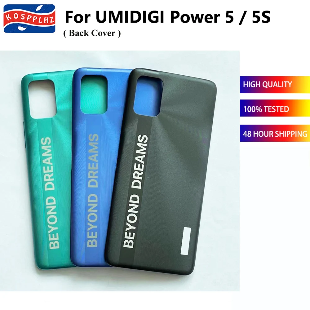 100% Tested For UMIDIGI Power 5 / Power 5S Back Cover Battery Housing Replacement For Umidigi Power 5 5S Back Housing Back Shell