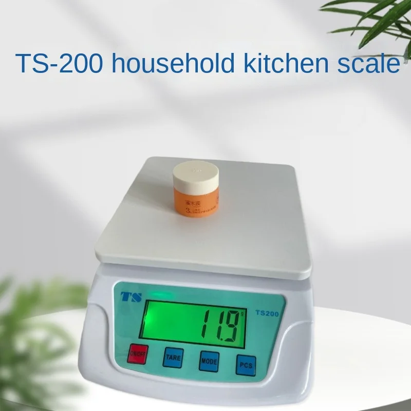 TS200 Kitchen Scale Electronic Scale Household Small Scale Baking Scale Measuring Scale Precision Weight Electronic Scale