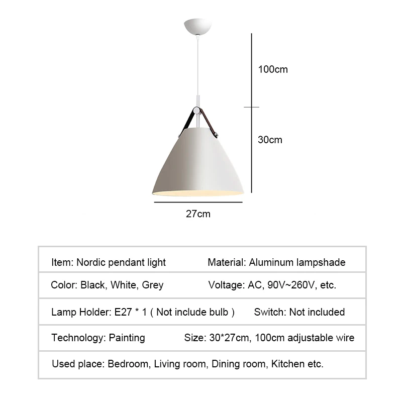 Nordic ที่ห้อยไฟโมเดิร์น Ins จี้ Loft โคมไฟแขวนโคมไฟ E27อุตสาหกรรม LED ไฟห้องอาหารห้องครัวห้องนั่งเล่น Cafe Bar