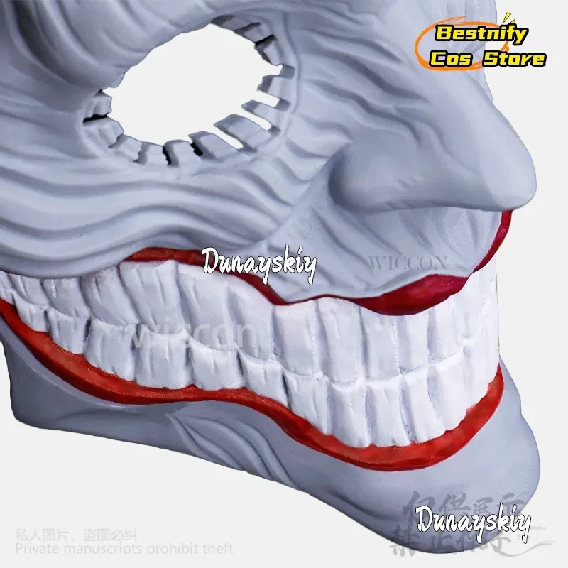 

3,k;6\g/CosplayAira Shiratori Anime Dandadan Cosplay Costume Mask Props 3D Hard Plastic Roleplay Halloween Horror Gifts k;6,y'9\
