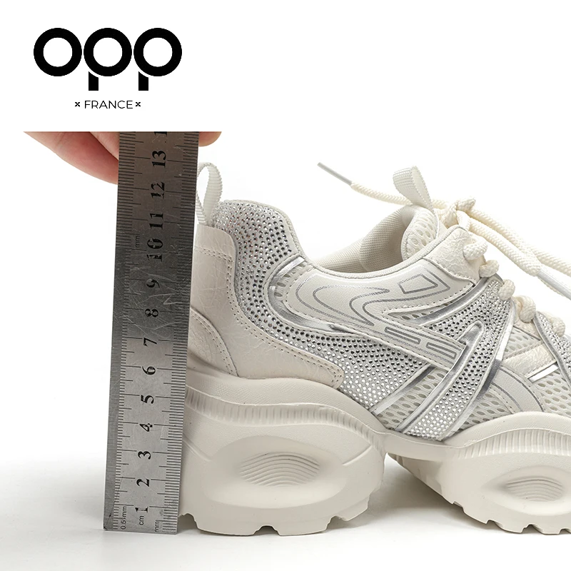 OPP summer Women New Sneakers High-end Sport Balance Fashion 550 Shoes girl Luxury Designe Daddy Shoes view 4