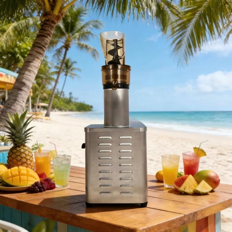 High Quality Stainless Steel Automatic Industrial Juicer with Multi-functional  Shop Use Source Juice Machine