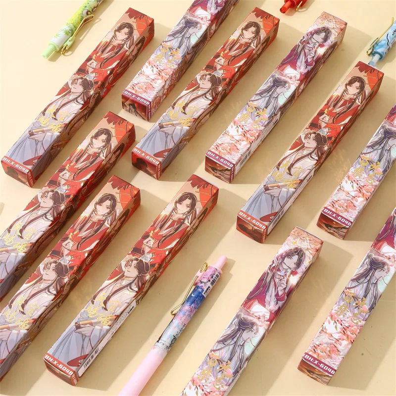 1Pc Anime Heaven Official\'s Blessing Pen Toy Tian Guan Ci Fu Gel Pen Study Stationery Toys Gift 0.5mm