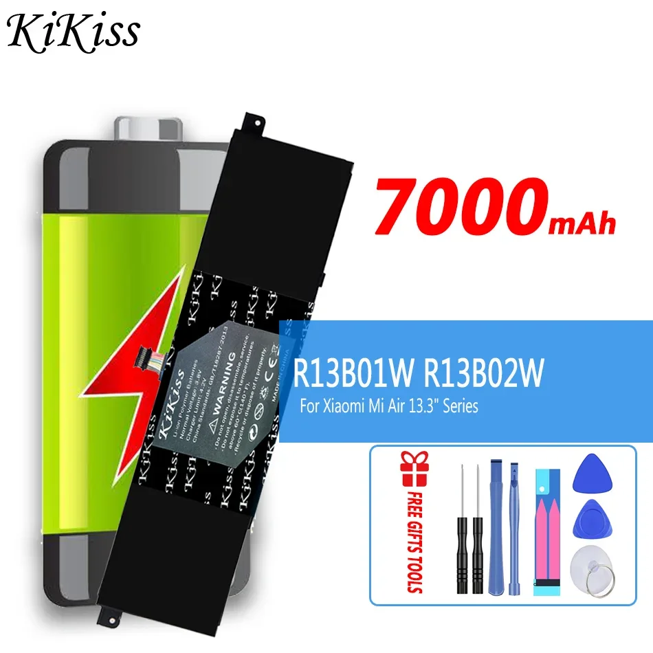 KiKiss Battery R13B01W R13B02W for Xiaomi Mi Notebook Air 13.3