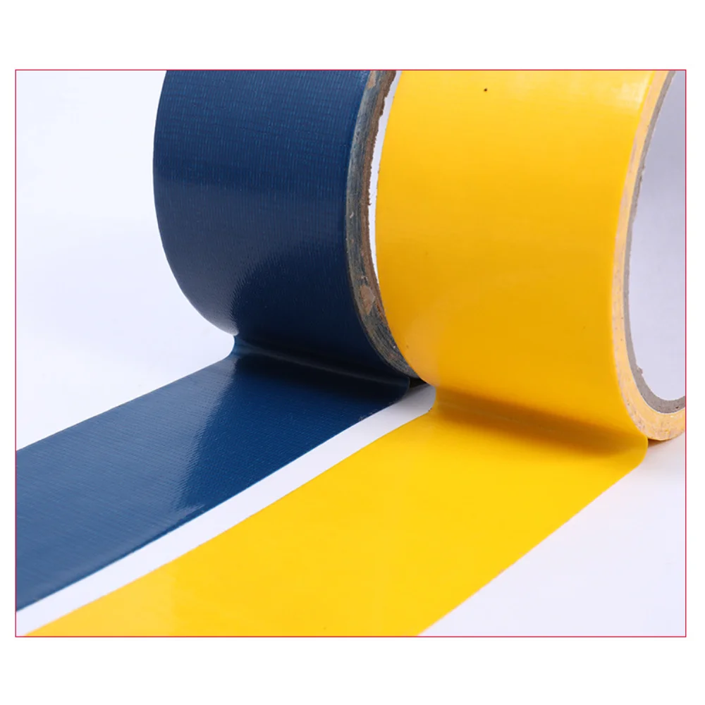 50mm Waterproof Sticky Adhesive Cloth Duct Tape Craft Repair Red Black Blue Brown Green Yellow White Silvery 8 Colors 10M image 2