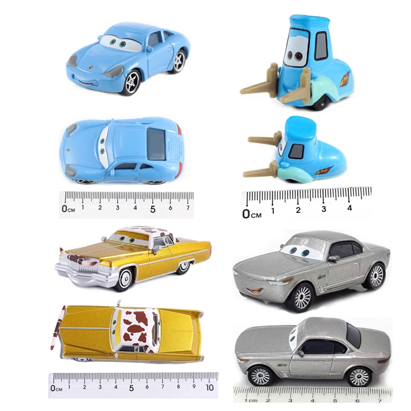 Cars 3 Pixar Cars Spielzeugauto Lightning McQueen Serie 1:55 Druckgussmodell Basisausführungen und plattierte Version Kinder-Legierungsspielzeugauto – Detail 19