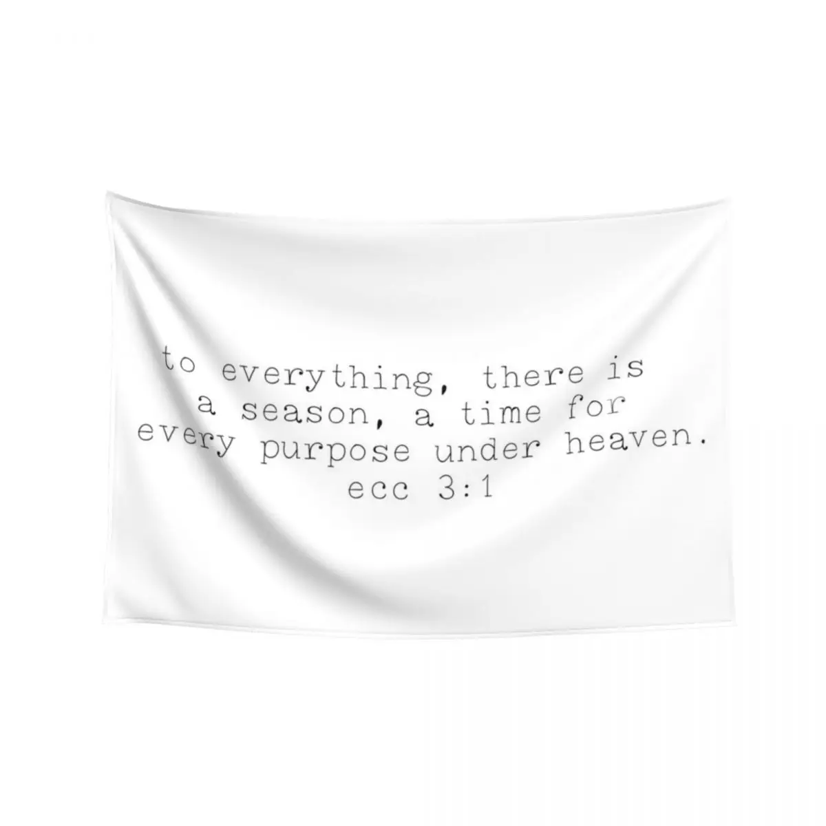 

Ecclesiastes 3:1 Tapestry Art Mural Decor Home Japanese Room Decor Tapestry