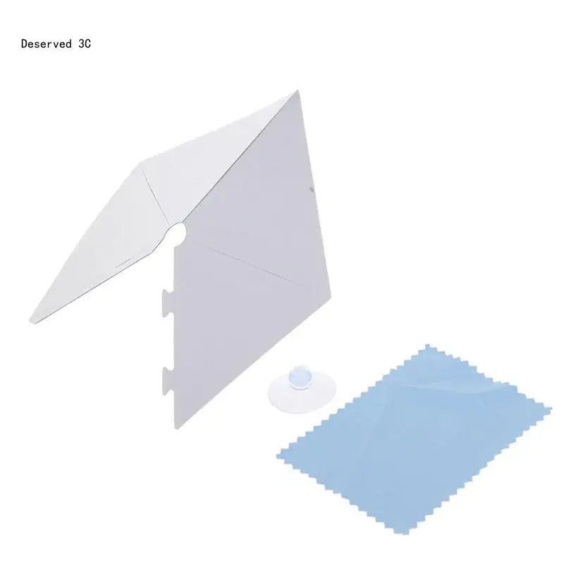 3D Hologram Pyramid Display Projector Universal for Smart 360 Degree Display Video Stand with Cloth