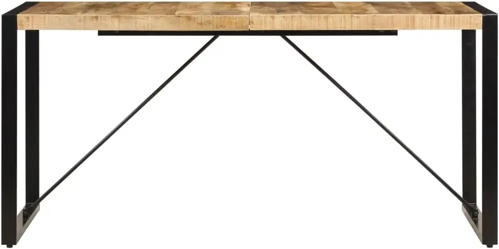 Industrial Design, Sturdy Metal Frame,Multifunctional Desk,For Nook Cafe Restaurant Home Kitchen Terrace,Dining Table