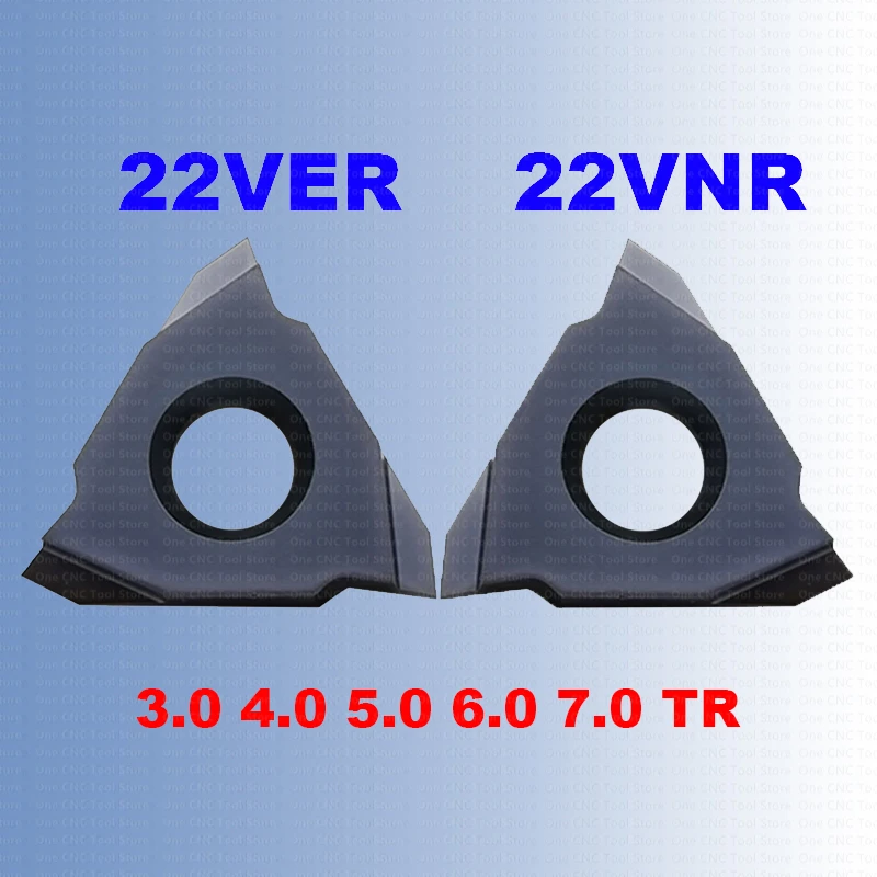 22VER 22VNR TR 30 Degree Standard Trapezoidal Thread Inserts 3.0 4.0 5.0 6.0 7.0TR TP04 22 VER VNR 3.0TR 4.0TR 5.0TR 6.0TR CNC