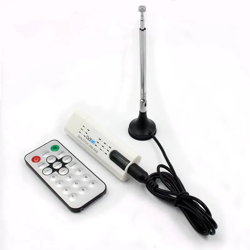 Digital Satellite Dvb T2 Usb Tv Stick For Dvb-t2/dvb-c/fm/dab Tv Tuner Usb Dongle Pk Mk809iv With Remote