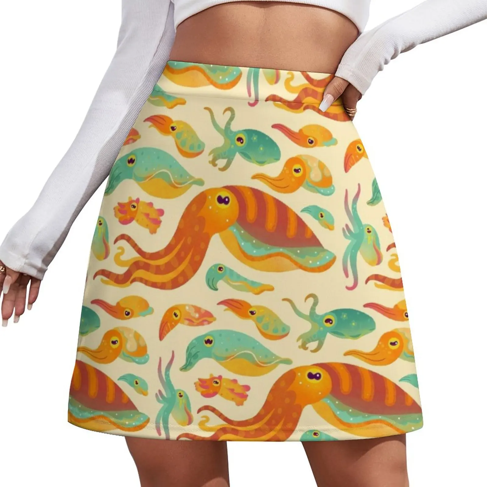

Cuttlefish Mini Skirt japanese fashion korean style festival outfit women