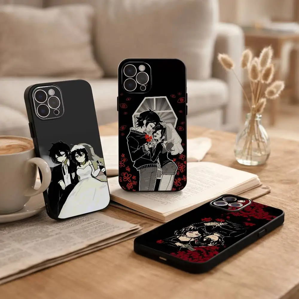 

The Coffin of Andy and Leyley Phone Case For iPhone17 16 15 14 13 12 11 Pro Max Plus,5G Soft Black Case
