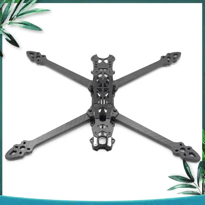(NOVO) Mark4 com braço de 5 mm + impressão para quadricóptero Modificação FPV Fibra de carbono 7 polegadas Quadricóptero Freestyle Frame
